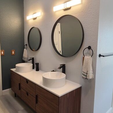 Bathroom remodel (after)