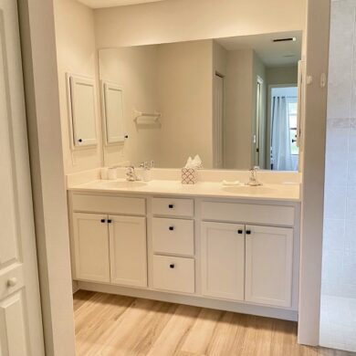 Custom Home Masterbath after