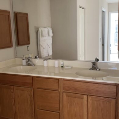Custom Home Masterbath before