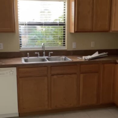 Custom Home kitchen before (1)